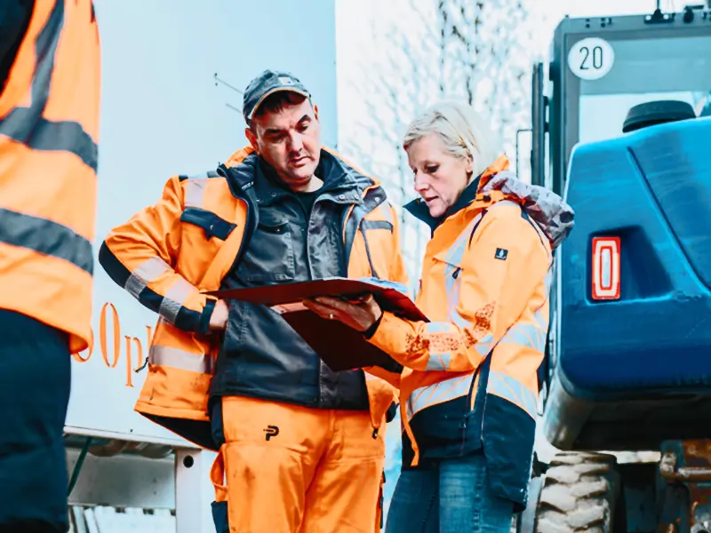 Flüssigboden Nord - Baustellenbesprechung