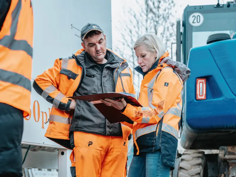 Flüssigboden-Einsatz auf Baustelle in Norddeutschland durch Flüssigboden Nord